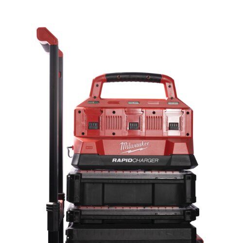  Akkus und Ladegeräte Ladegeräte Milwaukee PACKOUT Schnellladegerät 6-fach 12463409