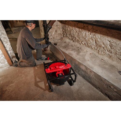  Stationäre Trommelmaschinen Milwaukee Hochgeschwindigkeits-Rohrreiniger mit flexibler Welle M18HSFSM-0 12463454