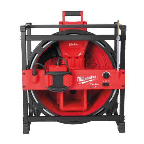  Stationäre Trommelmaschinen Milwaukee Hochgeschwindigkeits-Rohrreiniger mit flexibler Welle M18HSFSM-0 12463454