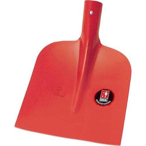  Idealspaten Schaufeln RUHR-BRILLANT Holsteiner Sandschaufel, rot pulverbeschichtet, Dülle 1/2 gehoben, ohne Stiel 12379925