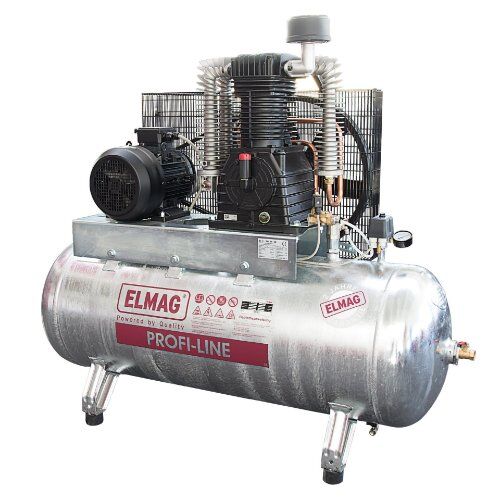  PROFI-LINE 10 bar - stationär ELMAG Kompressor PROFI-LINE VERZINKT PL-Z 1200/10/270 D, m. Sterndreieckanlage 12410666