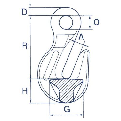  Verkürzungselemente Verkürzungshaken mit Öse CARTEC® Verkürzungshaken(Öse), GK8, 7/8 mm 12401362
