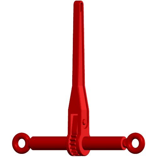  Ratschenlastpanner (mit Ausdrehsicherung) mit 2 Ösen, mit langem Hebel McBULL® Ratschenlastspanner(Ösen, langer Hebel), GK8, 13 mm 12401479