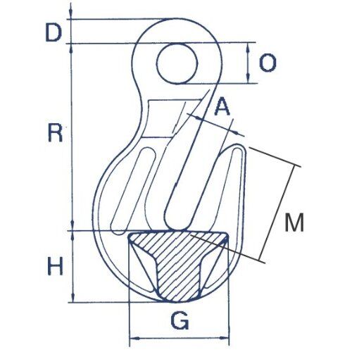  Verkürzungselemente Verkürzungshaken mit Öse CARTEC® Verkürzungshaken(Öse), GK10, 22 mm 12402731