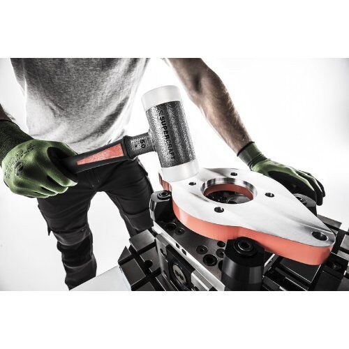  SUPERCRAFT-Schonhämmer ‒ mit ergonomisch geformtem, rutsch- und bruchsicherem 3-Komponentenstiel SUPERCRAFT-Schonhammer, rückschlagfrei,
mit 3-Komponentenstiel,
Ø 60,
Nylon 12404358