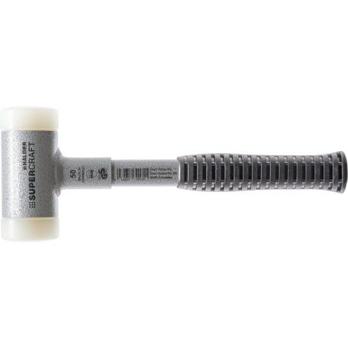  SUPERCRAFT-Schonhämmer ‒ mit bruchsicherem Stahlrohrstiel und ergonomisch geformtem, rutschsicherem Griff SUPERCRAFT-Schonhammer, rückschlagfrei, 
mit bruchsicherem Stahlrohrstiel,
Ø 40,
Nylon 12404347