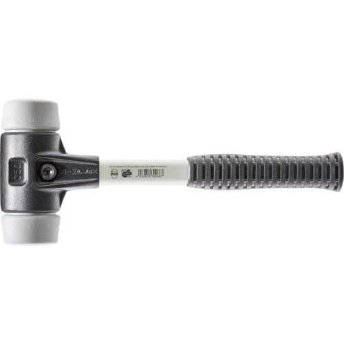  SIMPLEX-Schonhämmer ‒ mit verstärktem Stahlgussgehäuse und Fiberglasstiel SIMPLEX-Schonhammer
mit verstärktem Stahlgussgehäuse und Fiberglasstiel,
Ø 60,
TPE-mid 12404062