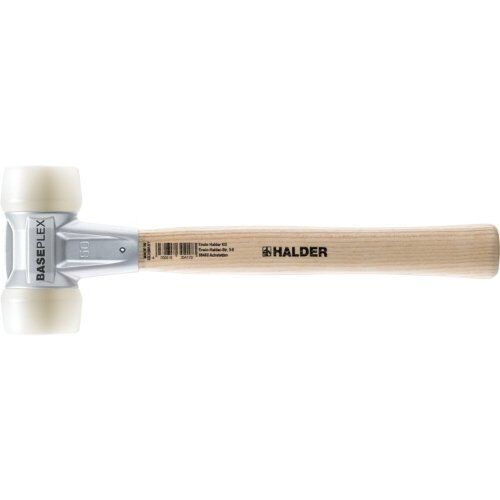  BASEPLEX-Schonhämmer ‒ mit Zinkdruckguss-Gehäuse und Holzstiel BASEPLEX-Schonhammer
mit Zinkdruckguss-Gehäuse und Holzstiel,
Ø 30,
Nylon 12404310
