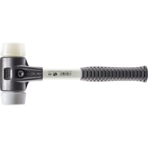  SIMPLEX-Schonhämmer ‒ mit verstärktem Stahlgussgehäuse und Fiberglasstiel SIMPLEX-Schonhammer
mit verstärktem Stahlgussgehäuse und Fiberglasstiel,
Ø 60,
TPE-mid / Nylon 12404148