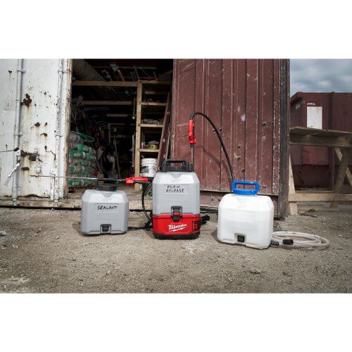  Akku Sprühgerät Milwaukee Wassertank (Akku Rucksack-Sprühgerät) M18 BPFP-WST, im Karton 12428155
