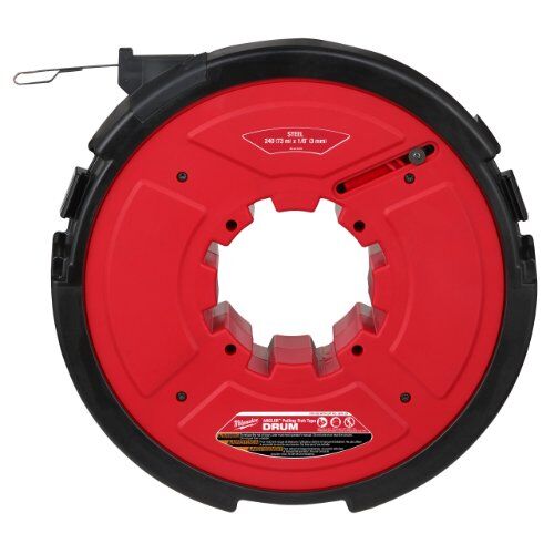  Elektrowerkzeug Systemzubehör Kabeleinziehwerkzeug Milwaukee Stahlkabel-Trommel 73 m 1/8" für M18FPFT Kabeleinziehgerät 12439769