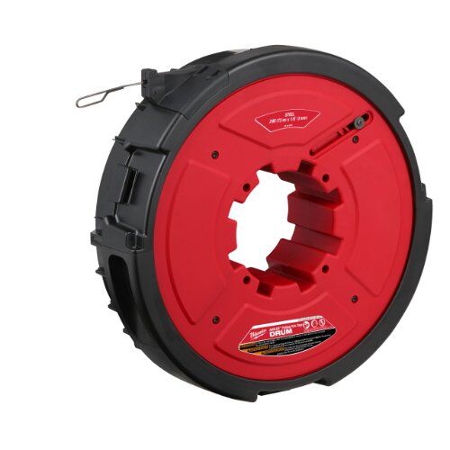  Elektrowerkzeug Systemzubehör Kabeleinziehwerkzeug Milwaukee Stahlkabel-Trommel 73 m 1/8" für M18FPFT Kabeleinziehgerät 12439769
