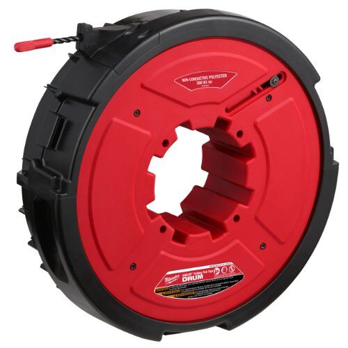  Elektrowerkzeug Systemzubehör Kabeleinziehwerkzeug Milwaukee Nichtleitende-Kabel-Trommel 60 m für M18FPFT 12439771