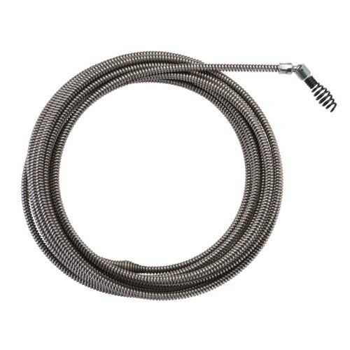  Elektrowerkzeug Systemzubehör Rohrreiniger Milwaukee Spirale mit Innenseele und Gelenk-Keulenkopf 6 mm x 7,6 m 12439838