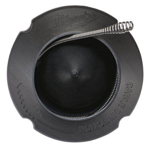  Elektrowerkzeug Systemzubehör Rohrreiniger Milwaukee Spirale mit Innenseele, Keulenkopf und Trommel 6 mm x 7,6 m 12439843