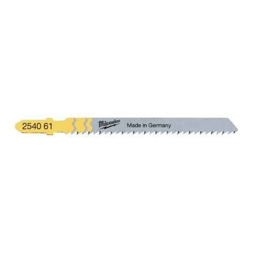  Stichsägeblätter Milwaukee Stichsägeblatt Holz splitterfreie Schnitte 75 x 2,5 mm T101B (5 Stk.) 12428359