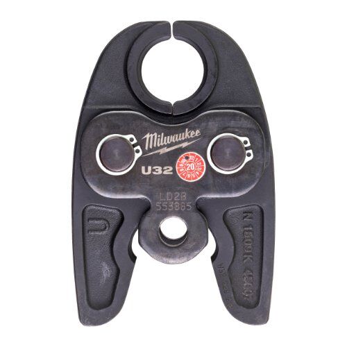  Pressbacken Milwaukee Pressbacke J18-U32 Nennweite U32 für 18 V Presswerkzeug 12440065
