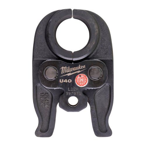  Pressbacken Milwaukee Pressbacke J12-U40 Nennweite U40 für 12 V Presswerkzeug 12440066