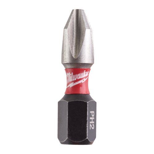  Schrauberbits / Schlagnüsse Milwaukee Schrauberbit SHOCKWAVE Gen II (25er Pack) PH2 / 25 mm 12440279