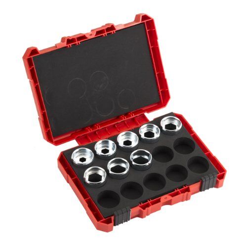  Elektrowerkzeug Systemzubehör Presswerkzeuge Milwaukee Presseinsatz-Set für M18 HCCT109/42 DIN13 AL (9-tlg.) 16 - 300 mm 12440271