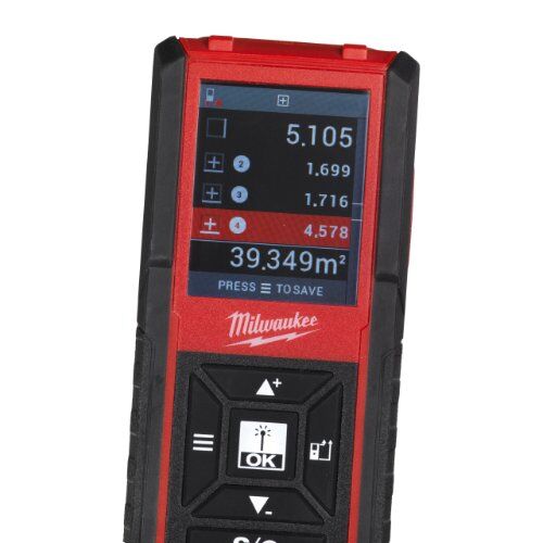  Entfernungsmessgeräte Milwaukee Akku-Laser-Entfernungsmesser LDM45, im Karton 12428363