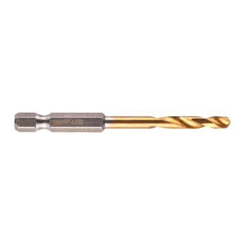  HSS G Tin Milwaukee Metallbohrer SHOCKWAVE HSS-G TiN 4,5 mm (1 Stk.) 12441024