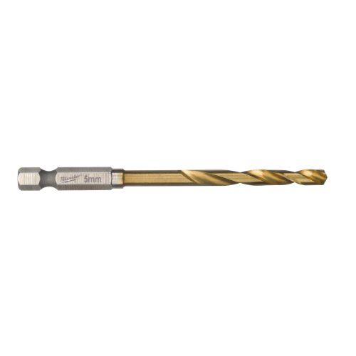  HSS G Tin Milwaukee Metallbohrer SHOCKWAVE HSS-G TiN 5 mm (1 Stk.) 12441026