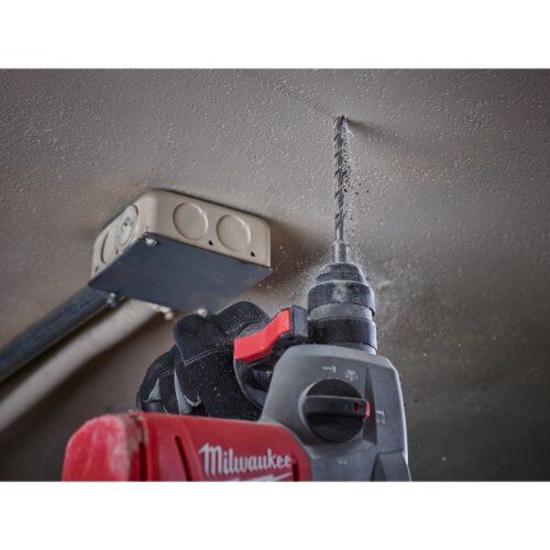  Beton und Stein SDS-Plus Milwaukee Hammerbohrer SDS-plus, 6 x 110 mm, 2-Schneiden, 50er Pack 12440592