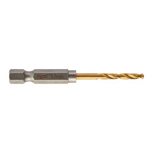  HSS G Tin Milwaukee Metallbohrer SHOCKWAVE HSS-G TiN 3,0mm (10 Stk.) 12441046