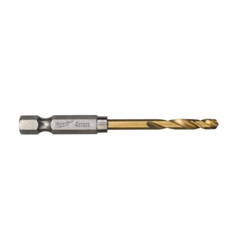  HSS G Tin Milwaukee Metallbohrer SHOCKWAVE HSS-G TiN 4,0 mm (10 Stk.) 12441048