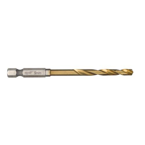  HSS G Tin Milwaukee Metallbohrer SHOCKWAVE HSS-G TiN 5,0 mm (10 Stk.) 12441050