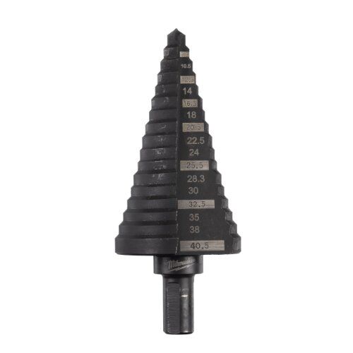  Metall Stufenbohrer Milwaukee Stufenbohrer 6 bis 40,5 mm, 1,5-3 mm Stufen 12441355