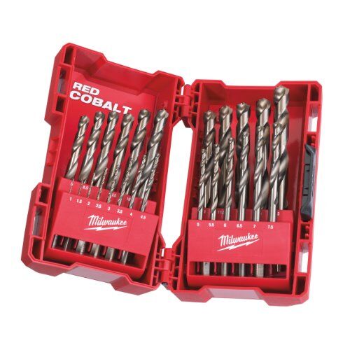  HSS-G Cobalt Milwaukee HSS-G Cobalt Metallbohrerkassette HSS-G Co 25-tlg. Kassette 12441349