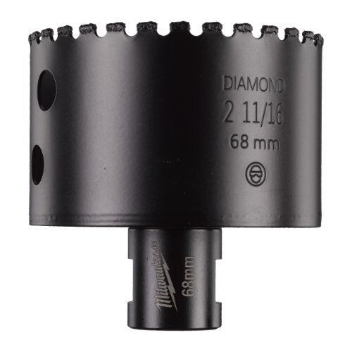  Diamant-Trockenbohrkronen Milwaukee Diamantbohrer M14  68 mm 12441553