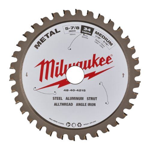  Kreissägeblätter Metall Milwaukee Metall-Kreissägeblatt für Handkreissägen 135/20 mm Z30 12442383