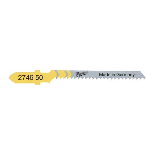 Stichsägeblätter Wood and Plastic Milwaukee Stichsägeblatt Holz Kurvenschnitte 50 x 2 mm T119BO (5 Stk.) 12442291