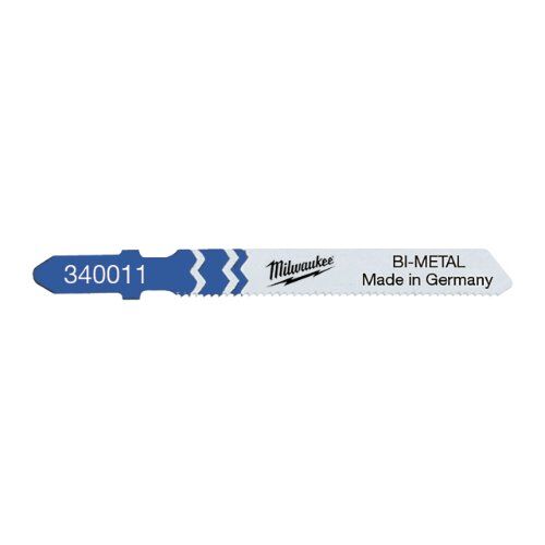  Stichsägeblätter Metall Milwaukee Stichsägeblatt Metall Bi-Metall 55 x 1,2 mm T118AF (5 Stk.) 12442315