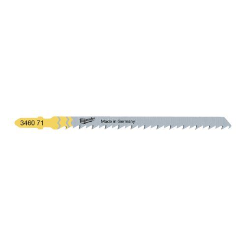  Stichsägeblätter Wood and Plastic Milwaukee Stichsägeblatt Holz splitterfreie Schnitte 105 x 4 mm T301DL (5 Stk.) 12442306