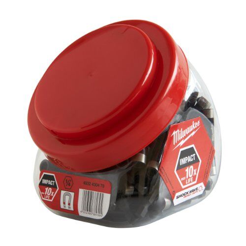  Bithalter Milwaukee SHOCKWAVE Magnetbithalter mit 1/4" Hex -Aufnahme 60 mm 12442196