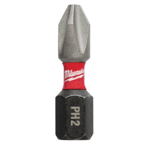  PH Schrauberbits Milwaukee Schrauberbit SHOCKWAVE Gen II PH2 / 25 mm (2 Stk.) 12442109