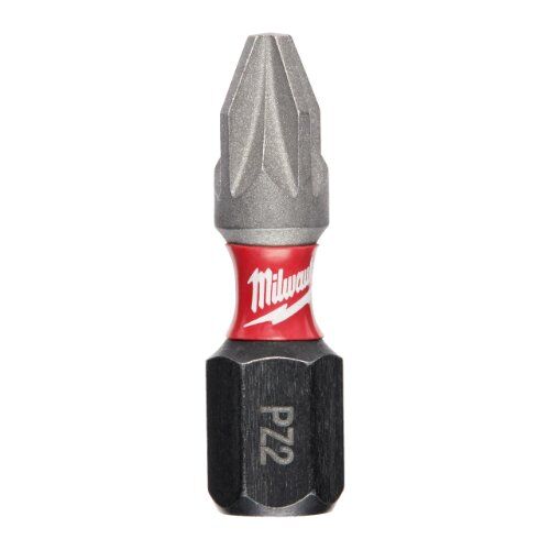 PZ Milwaukee Schrauberbit SHOCKWAVE Gen II PZ2 / 25 mm (2 Stk.) 12442120