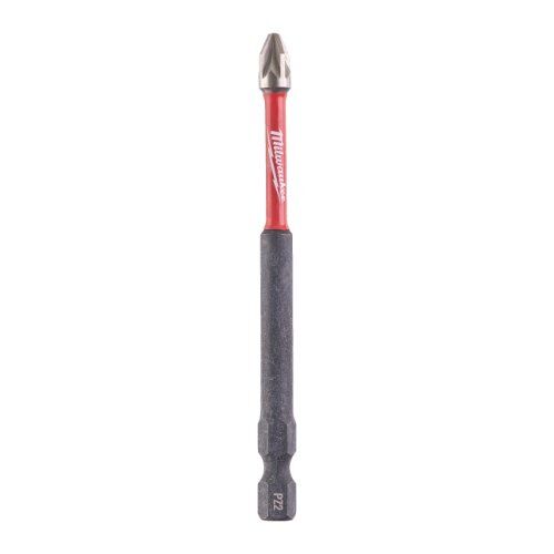  Shockwave schlagfeste Bits PZ Milwaukee Schrauberbit SHOCKWAVE Gen II PZ2 / 90 mm (1 Stk.) 12442122