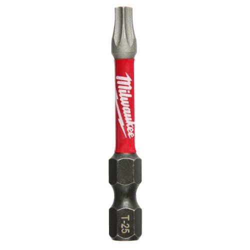  Shockwave schlagfeste Bits Torx Milwaukee Bit TX25 50 mm SHOCKWAVE (1), Blister 12442144