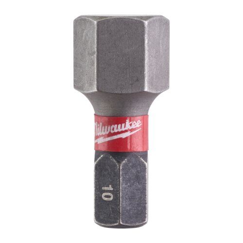  Hex Milwaukee Schrauberbit SHOCKWAVE Gen II Hex 10 / 25 mm (2 Stk.) 12442173