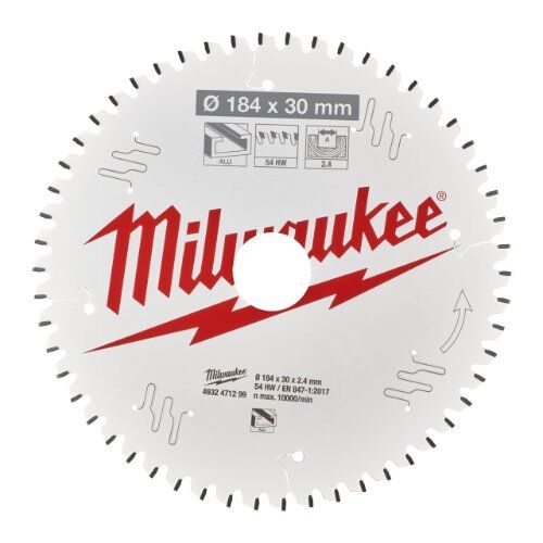  Kreissägeblätter Holz Milwaukee Kreissägeblätter für Handkreissägen 184/30 Z54 Flachtrapezzahn 12442353