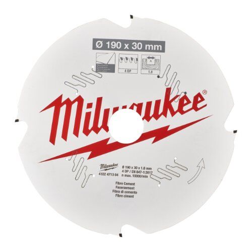  Kreissägeblätter Holz Milwaukee Kreissägeblätter für Handkreissägen 190/30 Z4 Diamant 12442356