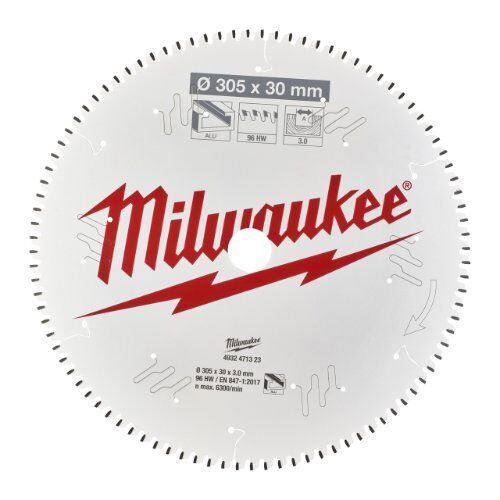  Kreissägeblätter für Kapp- und Gehrungssägen Milwaukee Kreissägeblätter für Kapp- und Gehrungssägen 305/30 Z96 Wechselzahn negativ 12442380