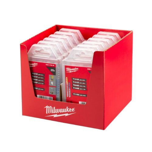  Stichsägeblätter Sets Milwaukee Stichsägeblatt-Set 35-tlg. 12442287