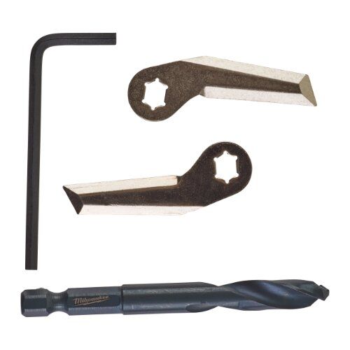  verstellbare Lochsägen Milwaukee Ersatzmesser und -zentrierbohrer für Kreisschneider, 4-tlg. 12441785