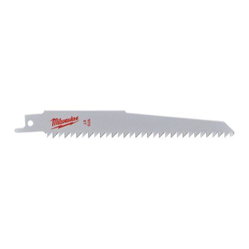  Säbelsägeblätter Wood and Plastic Milwaukee Säbelsägeblatt Holz 150 x 4,2 mm, unlackiert 12442406